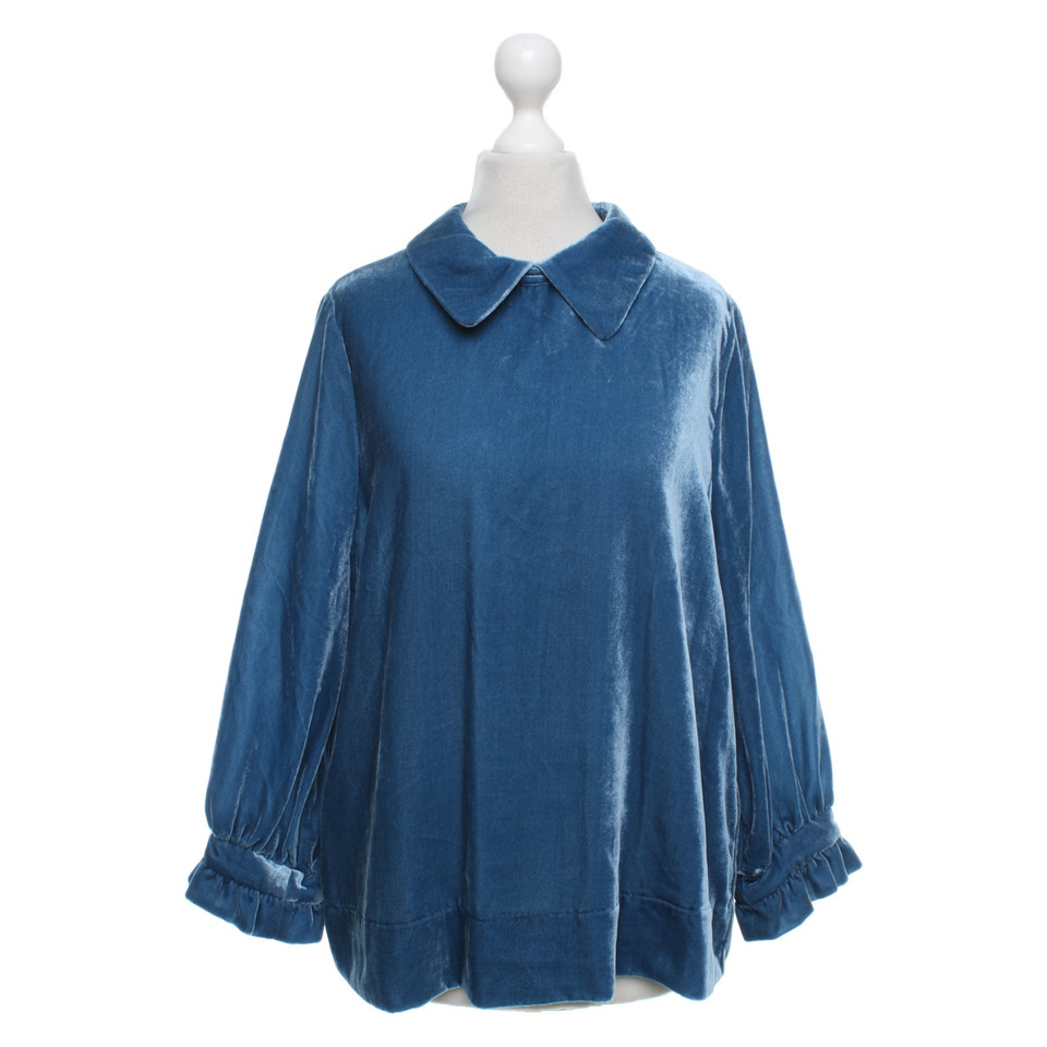 Essentiel Antwerp Velvet blouse
