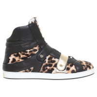 Jimmy Choo High-top sneaker in het ontwerp van de Cheetah