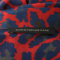 Christopher Kane Zijden blouse met patroon