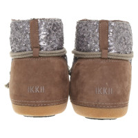 Ikkii Bottes avec garniture de paillettes