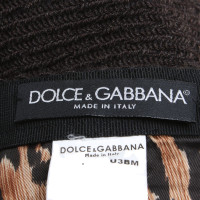 Dolce & Gabbana Kostüm in Dunkelbraun