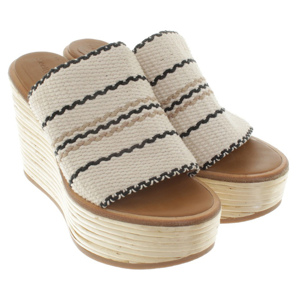 See By Chloé Wedges with patterns