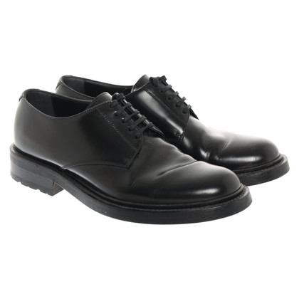 Saint Laurent Lace-up shoes Leather in Black