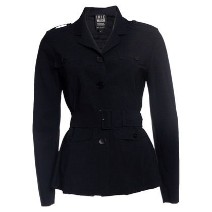 Irie Wash Jacket/Coat in Black