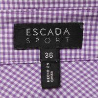 Escada Blouse with Vichy pattern