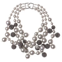 Kenneth Jay Lane Necklace in Silvery