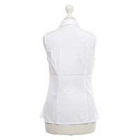 Paule Ka Sleeveless blouse in white