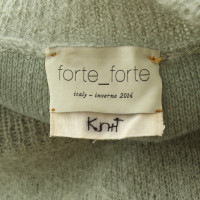 Forte Forte Sweater in grijsgroen