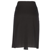 Miu Miu Silk skirt in black