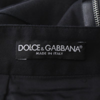 Dolce & Gabbana Rock mit gelegten Falten