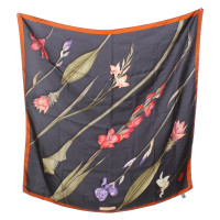 Salvatore Ferragamo Silk scarf with floral print