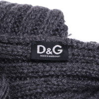D&G Écharpe grise
