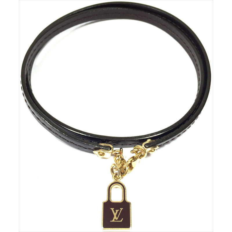 Louis Vuitton Bracciale "Lock Monogram Vernis"