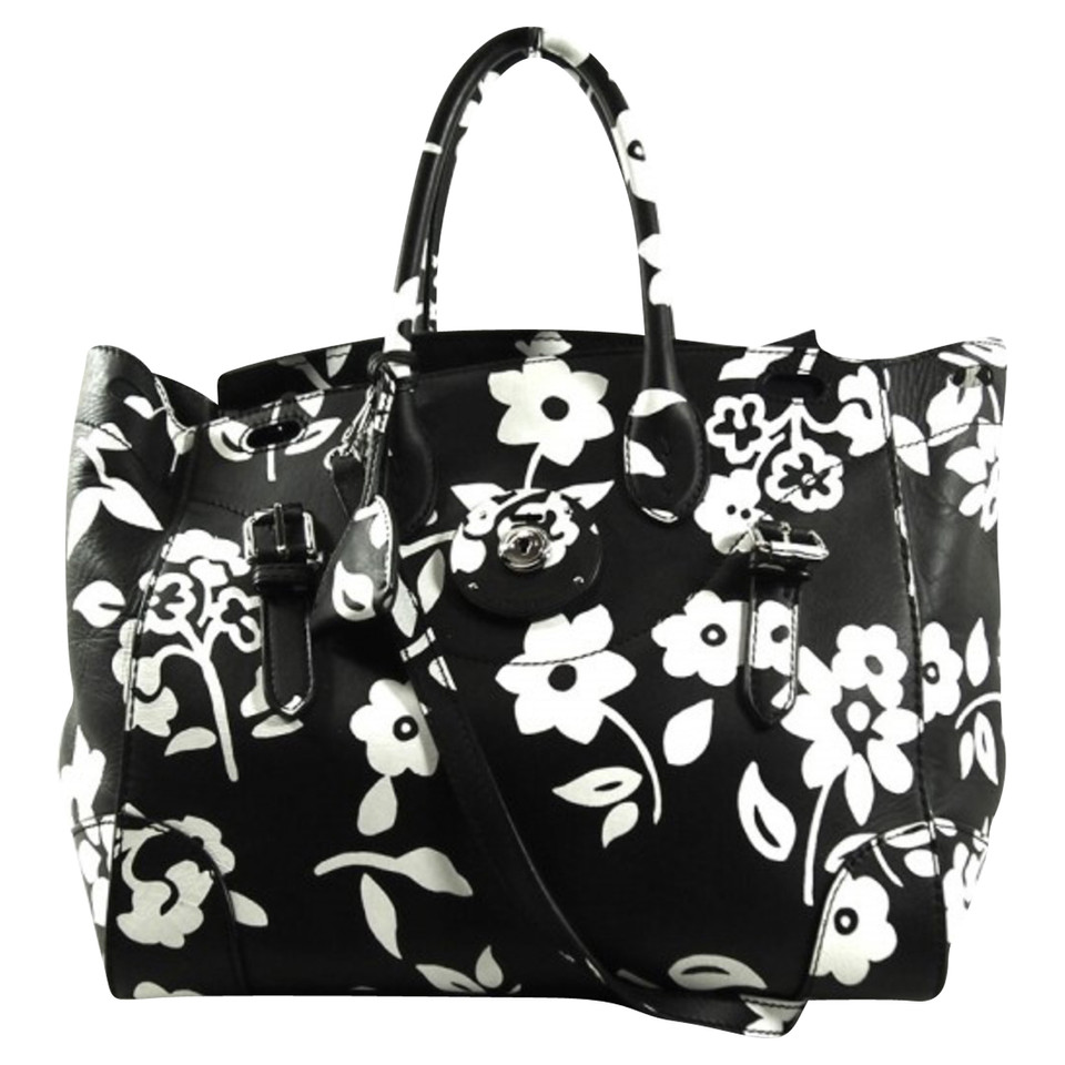 Ralph Lauren Handbag with a floral pattern