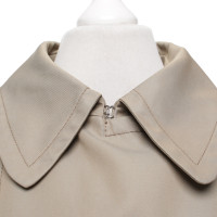 Max Mara Jacket/Coat Cotton in Olive