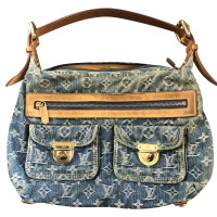 Louis Vuitton Borsetta in Tela in Blu