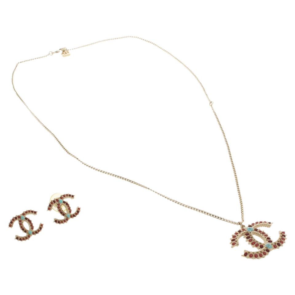 Chanel Schmuck-Set in Gold