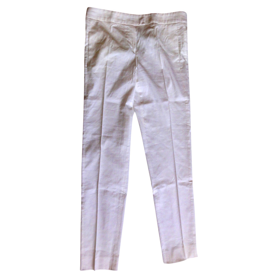 Armani pantaloni di lino bianchi