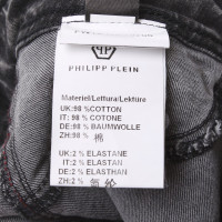 Philipp Plein Jeans mit Schmuckstein-Applikation