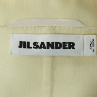 Jil Sander Blazer surdimensionné en jaune clair