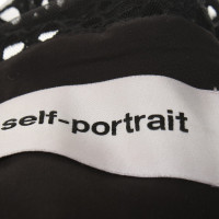 Self Portrait Robe en noir