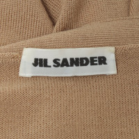 Jil Sander Cardigan de couleur cognac