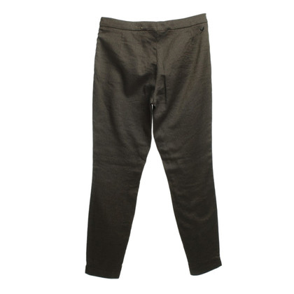 René Lezard Pantalon noir/beige