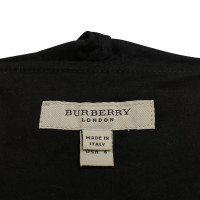 Burberry Robe en coton noir