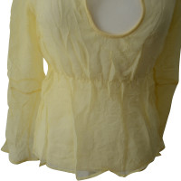 Costume National Transparante blouse zijde