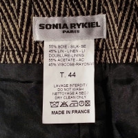 Sonia Rykiel Pantalon en soie/lin