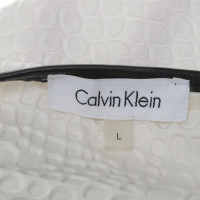 Calvin Klein Textured top in cream