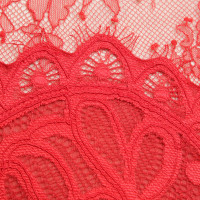 Sandro Lace dress in red