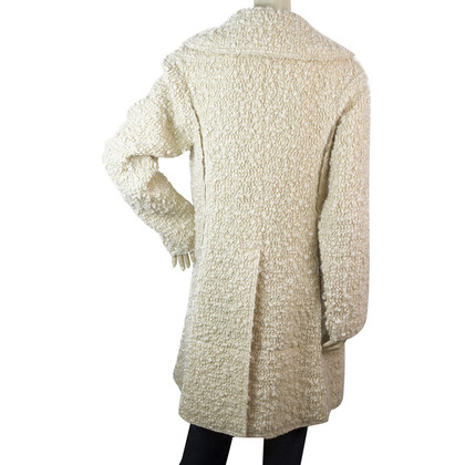 Nina Ricci Jacket/Coat Wool in Cream