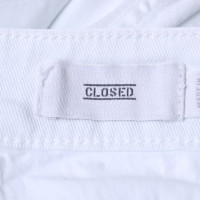 Closed Pantaloni in bianco