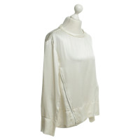 Dondup Silk blouse in cream white