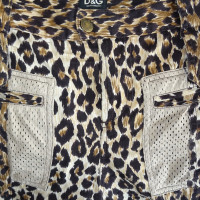 Dolce & Gabbana Pantaloni con stampa leopardo
