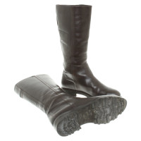 Hugo Boss Boots in dark brown