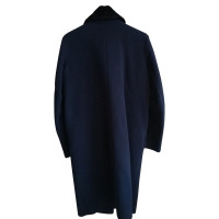 Acne Navy wool coat