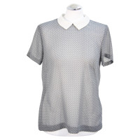 French Connection Transparent top in grey