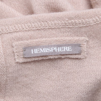 Hemisphere Maglieria in Cashmere in Color carne