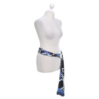 Emilio Pucci Fabric belt with pattern