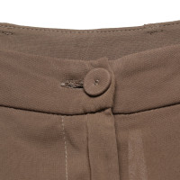 Patrizia Pepe Paire de Pantalon en Viscose en Ocre