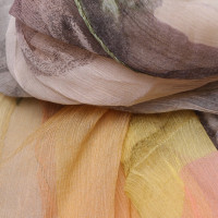 Moschino silk scarf in multicolor