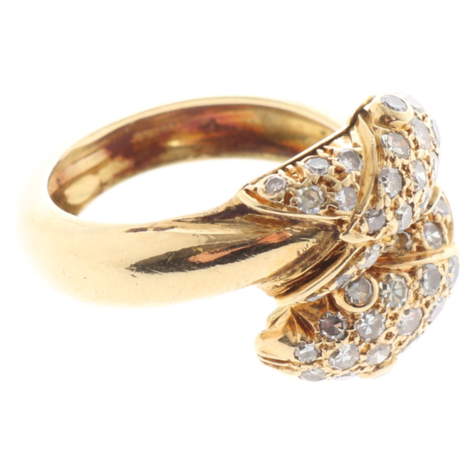 Christian Dior Ring aus Gelbgold in Gold