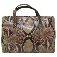 Chanel Python leather handbag