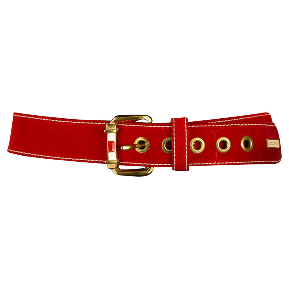 Dsquared2 Ceinture en daim