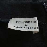 Philosophy Di Alberta Ferretti Kleid in Schwarz