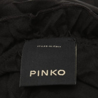 Pinko Seidenkleid in Schwarz