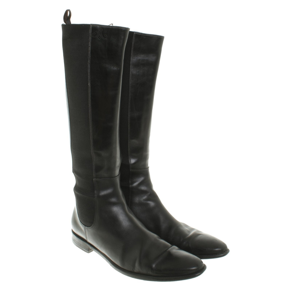 Santoni Bottes noires