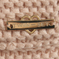Twin Set Simona Barbieri Echarpe tricotée en rosé